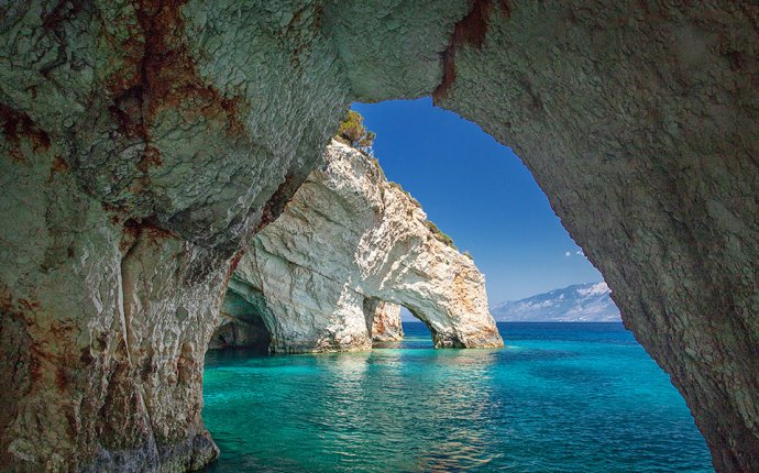Blue Caves Greece